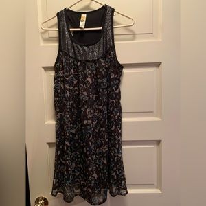 Like New! Mimi Chica Racer Back Print Dress Size M